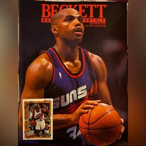 Beckett Basketball Monthly #33 April Charles Barkley Cover